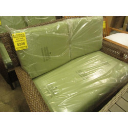 Wicker Loveseat