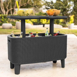 Keter Bevy Bar Table And...