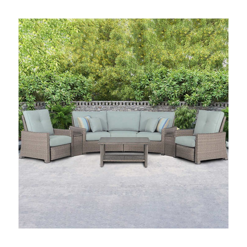 Christy Lake 6pc Patio Conversation Set