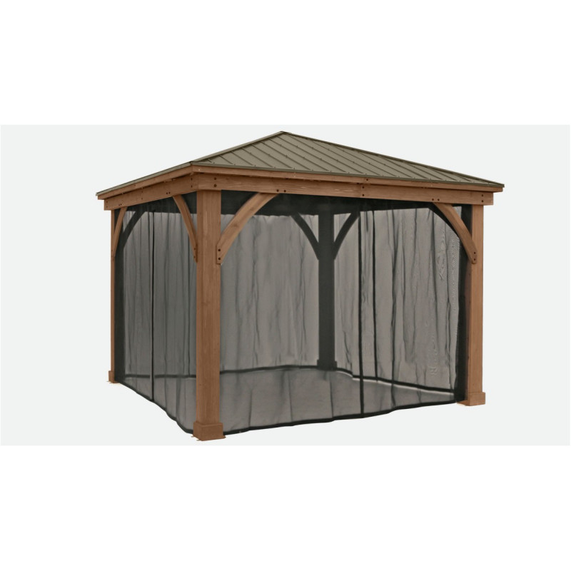 Yardistry Mosquito Mesh Kit For Gazebo 12' X 12'