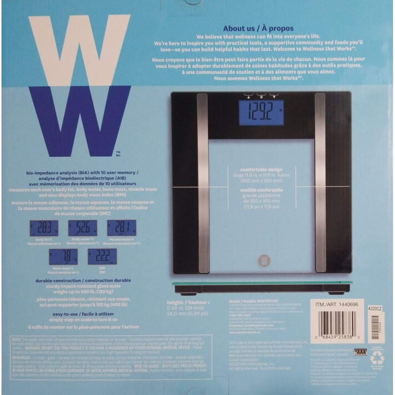 Weight Watchers Body Scale