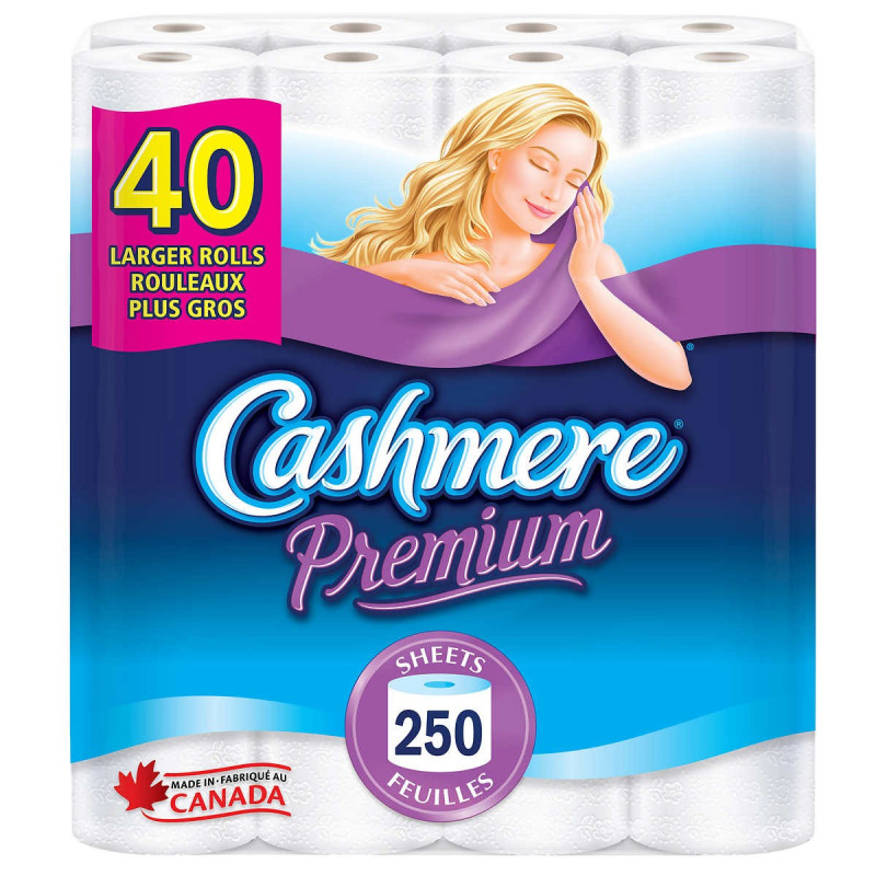 Cashmere Toilet Paper 40 Larger Rolls