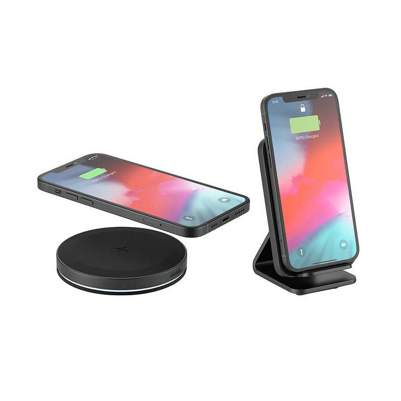 Ubiolabs 15w Wireless Charging Stand And Pad Bundle