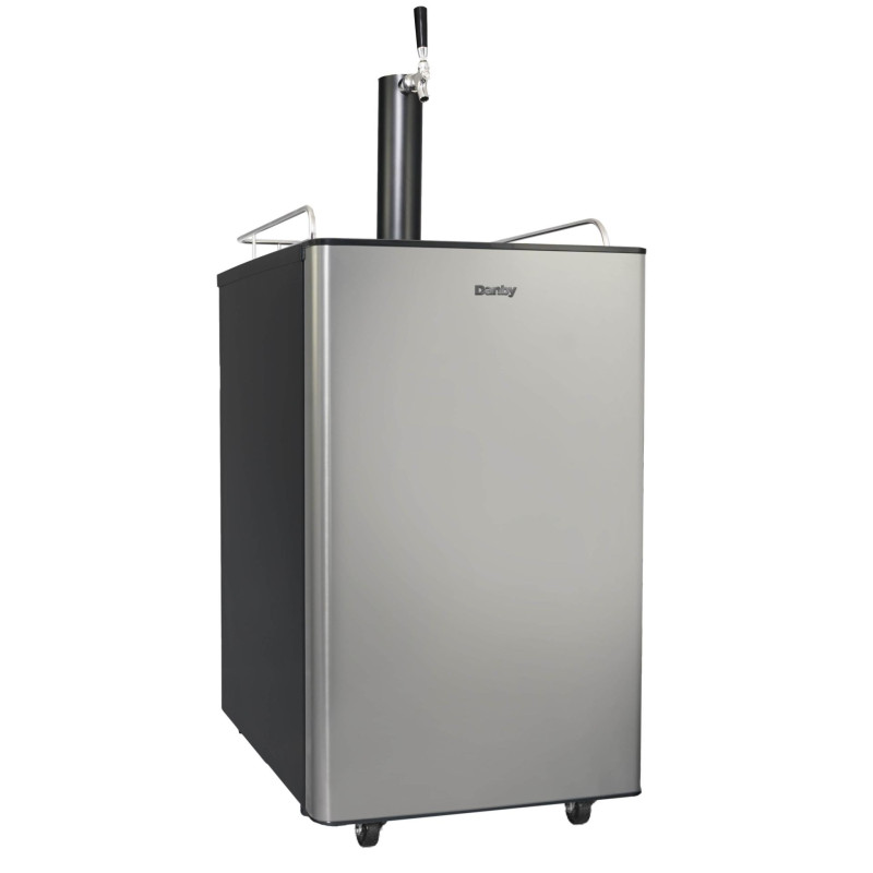 Danby 5.4 Cu Ft Keg Fridge With Tap DKC054A9SLDBRF