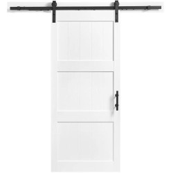 Ove White Barn Door