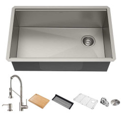 Kraus 32" Single Bowl...