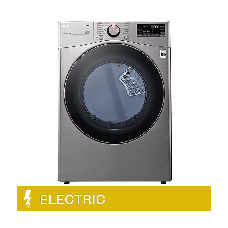 Lg 7.4 Cu Ft Electric Dryer Dlex3850v