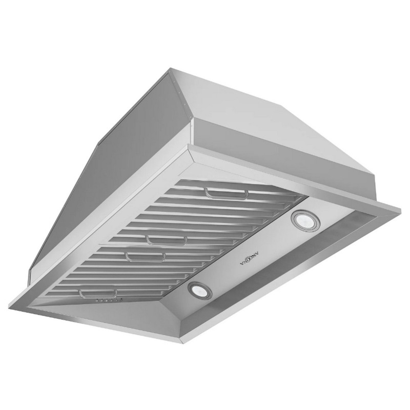 Ancona 28" Pro Insert Range Hood 600 Cfm An1365