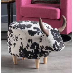 Wembley  Cow Ottoman