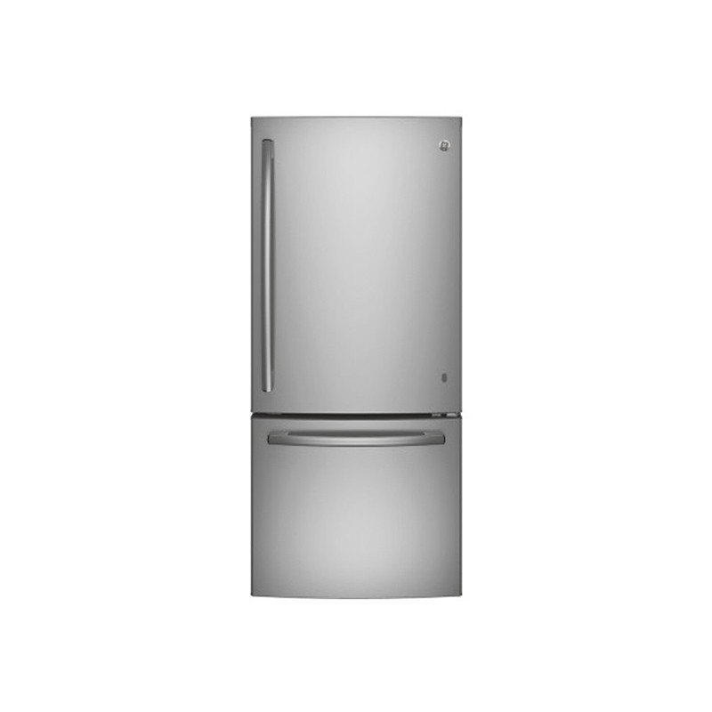 Ge 21 Cu Ft Bottom Mount Fridge 30" Wide Gde21dskss