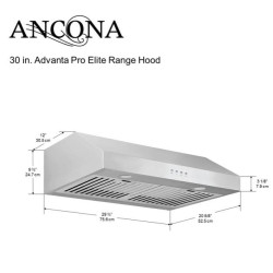 Ancona 30" Under Cabinet...